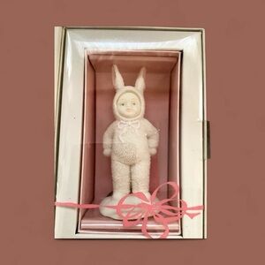 Vintage Snow Bunnies Dept 56 Springtime Stories Easter Basket 1994 In Box